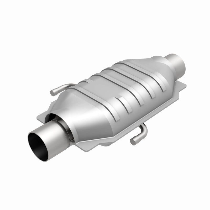MagnaFlow universal catalytic converter 2.5 inch inlet/outlet stainless steel CARB compliant 3391026