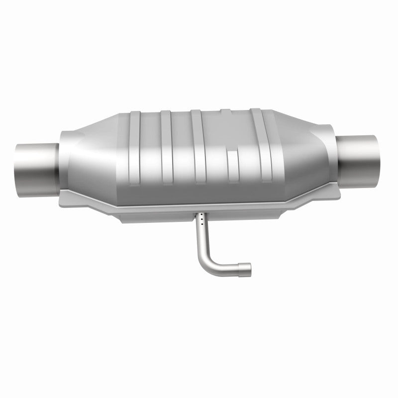 MagnaFlow universal catalytic converter 2.5 inch inlet/outlet stainless steel CARB compliant 3391026