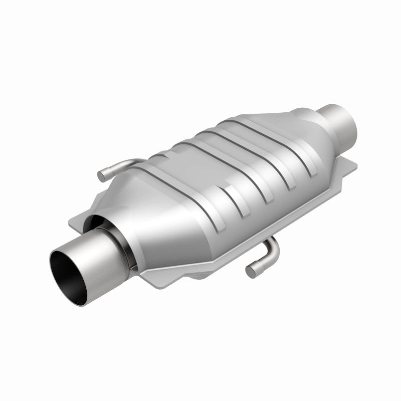 MagnaFlow universal catalytic converter 2.5 inch inlet/outlet stainless steel CARB compliant 3391026