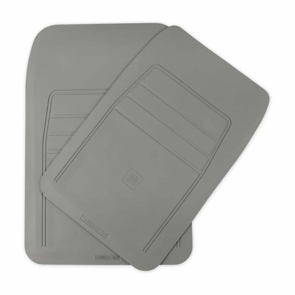 1988-1998 Chevy Truck Floor Mat Set - Light Gray