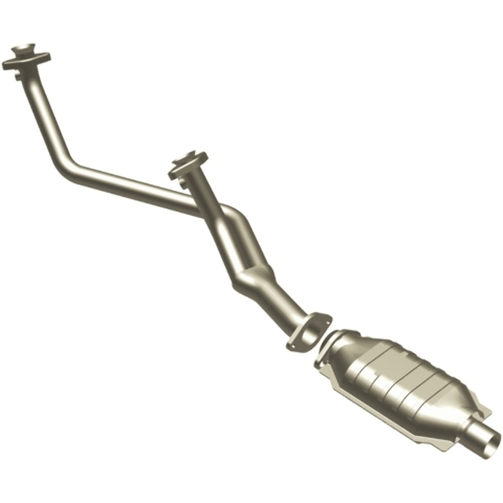 MagnaFlow direct-fit catalytic converter for 1989-1990 Ford stainless steel Federal EPA compliant OBDII 93350