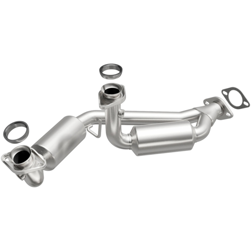 MagnaFlow direct-fit catalytic converter for 1989-1995 Ford stainless steel Federal EPA compliant OBDII 23355