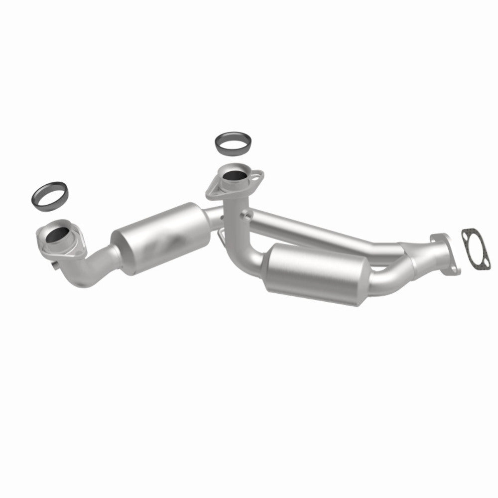 MagnaFlow direct-fit catalytic converter for 1989-1995 Ford stainless steel Federal EPA compliant OBDII 23355