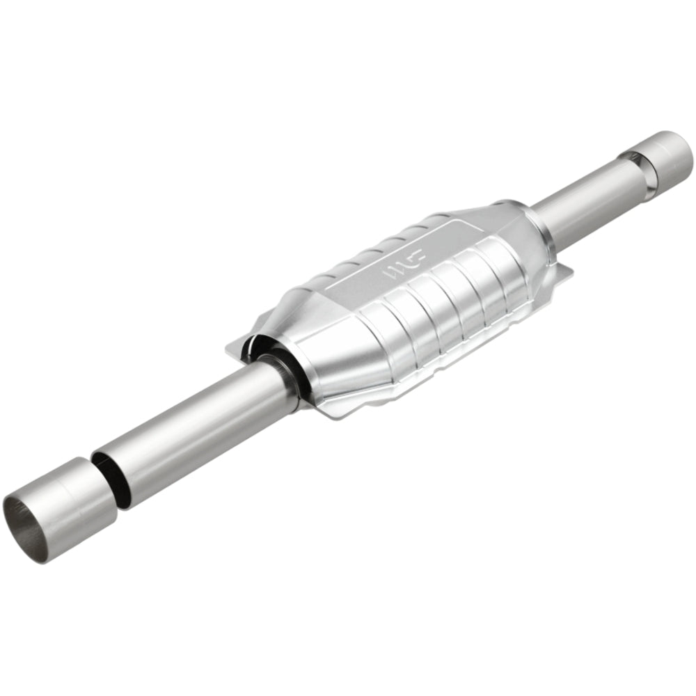 MagnaFlow direct-fit catalytic converter fits 1985-1994 Chevrolet Cavalier, 1985-1989 Pontiac Grand Am, and additional vehicles. Hardware is included to eliminate the hassle of wor