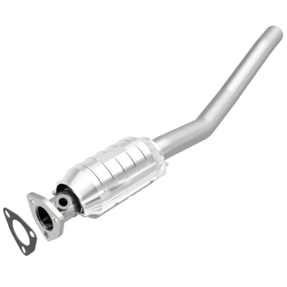 MagnaFlow direct-fit catalytic converter fits 1990-1993 Volvo 240, 1984-1989 Volvo 244, and additional vehicles and 1990-1993 Volvo 240 stainless steel CARB compliant 23946
