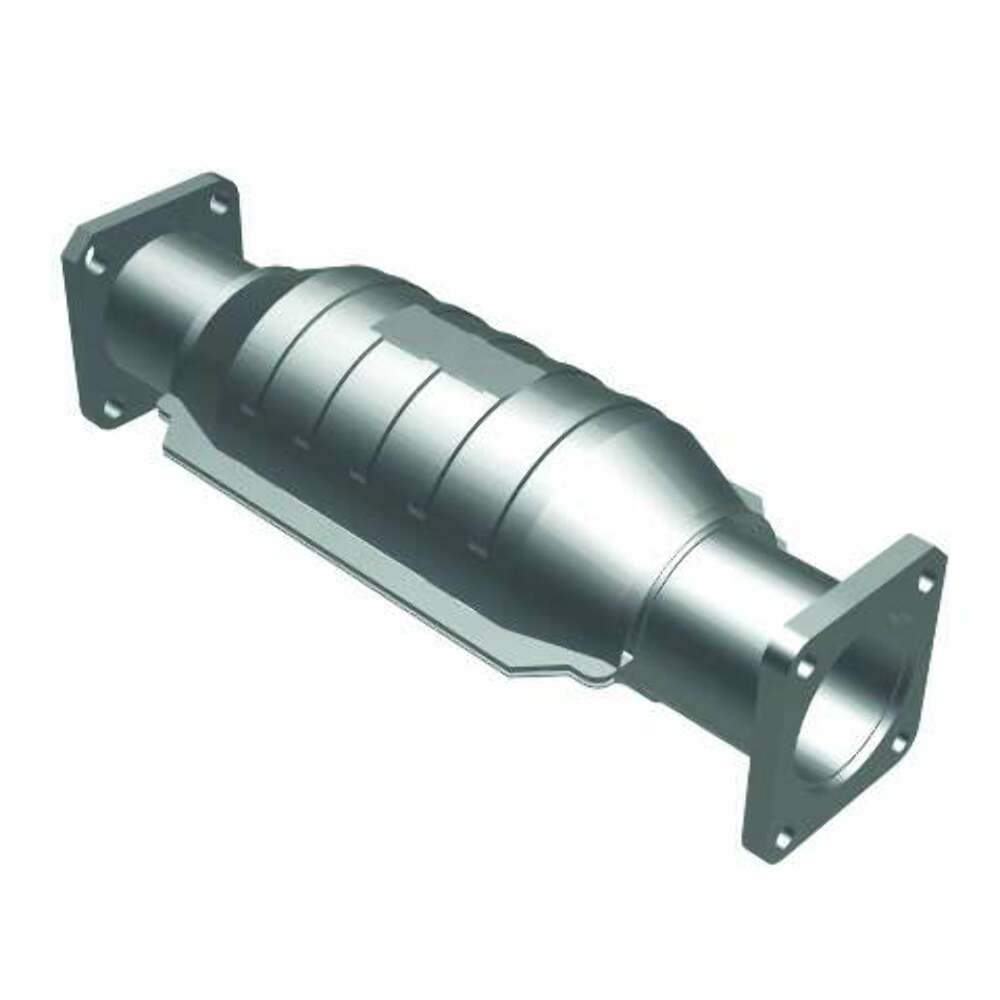 MagnaFlow direct-fit catalytic converter fits 1991-1992 Isuzu Impulse stainless steel CARB compliant 338650