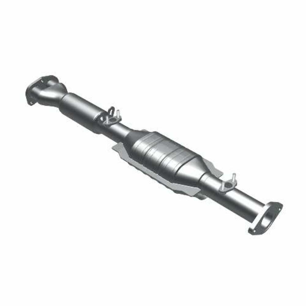 MagnaFlow direct-fit catalytic converter for 1991-1995 Toyota 1.5 inch inlet 2.25 inch outlet stainless steel Federal EPA compliant OBDII 23896
