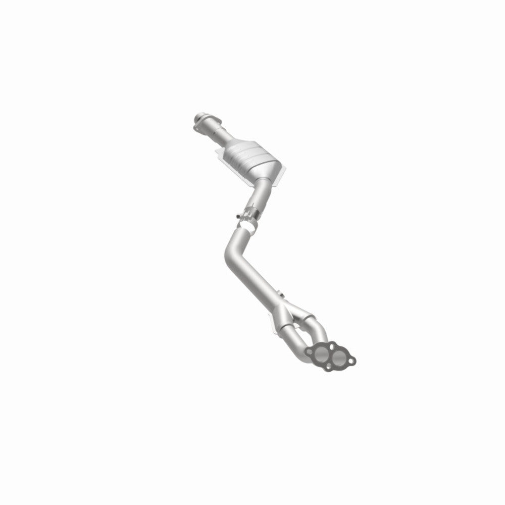 MagnaFlow direct-fit catalytic converter fits 1991 BMW 318i 1.8L and 1991 BMW 318is 1.8L stainless steel Federal EPA compliant OBDII 23799