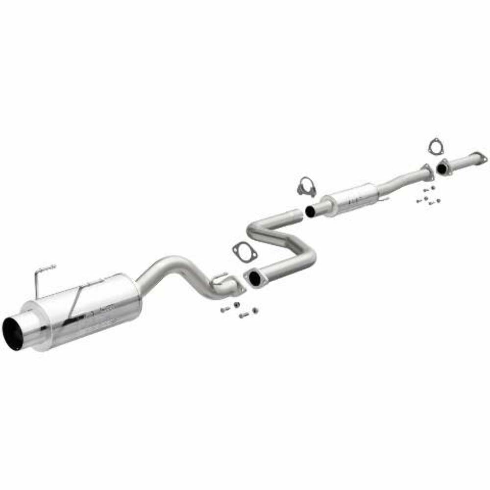MagnaFlow cat-back exhaust system for 1996-2000 Honda Civic stainless steel polished 15643