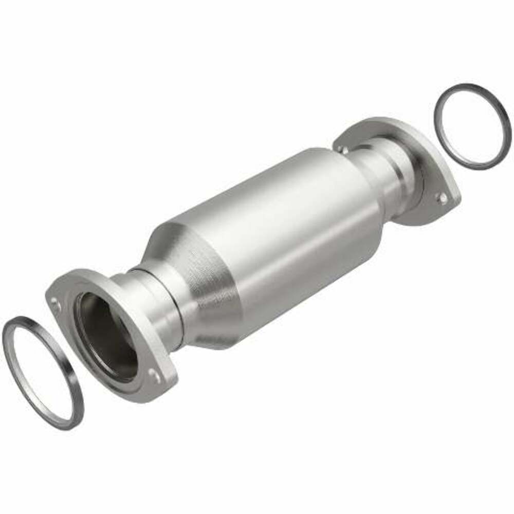 MagnaFlow direct-fit catalytic converter for 1993-1994 Toyota 4.5 inch inlet/outlet stainless steel CARB compliant 24455