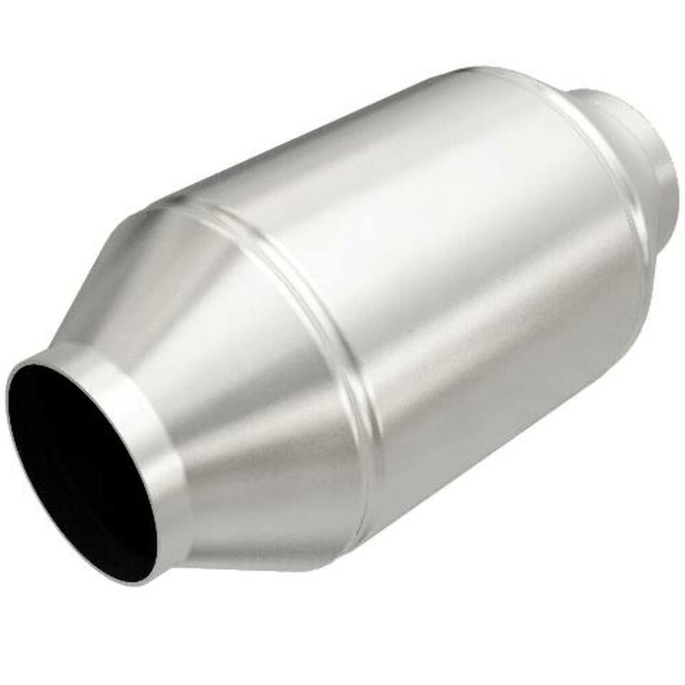 MagnaFlow universal catalytic converter 2.5 inch inlet/outlet stainless steel CARB compliant OBDII 333506