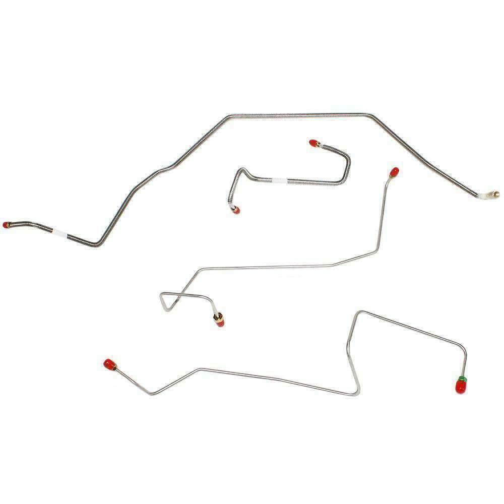 Front Brake Line Kit for 1994-1997 Ford Ranger ABS 2WD disc brakes steel