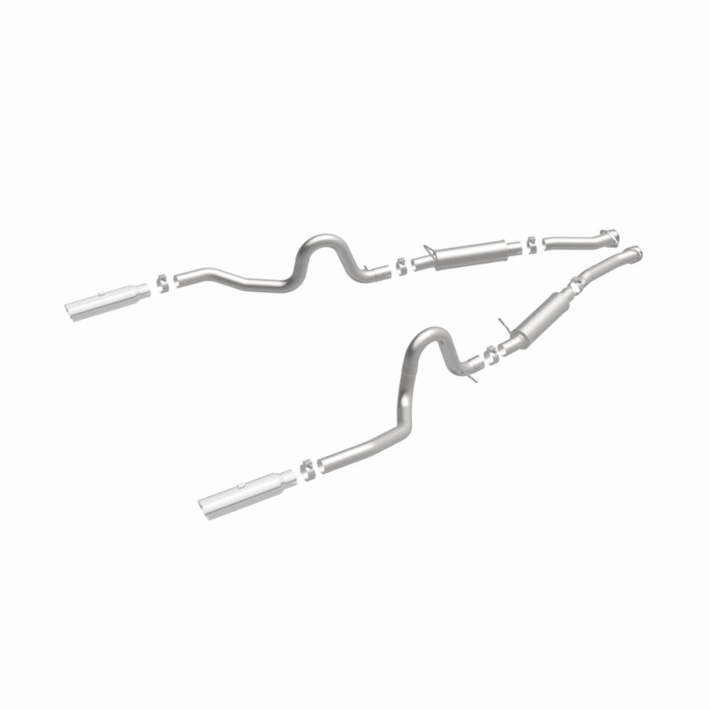 MagnaFlow cat-back exhaust system for 1996-1998 Ford Mustang stainless steel polished 15677