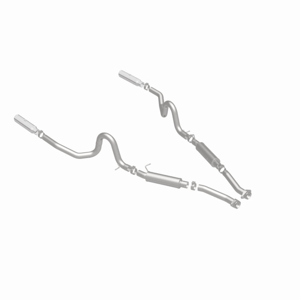MagnaFlow cat-back exhaust system for 1996-1998 Ford Mustang stainless steel polished 15677