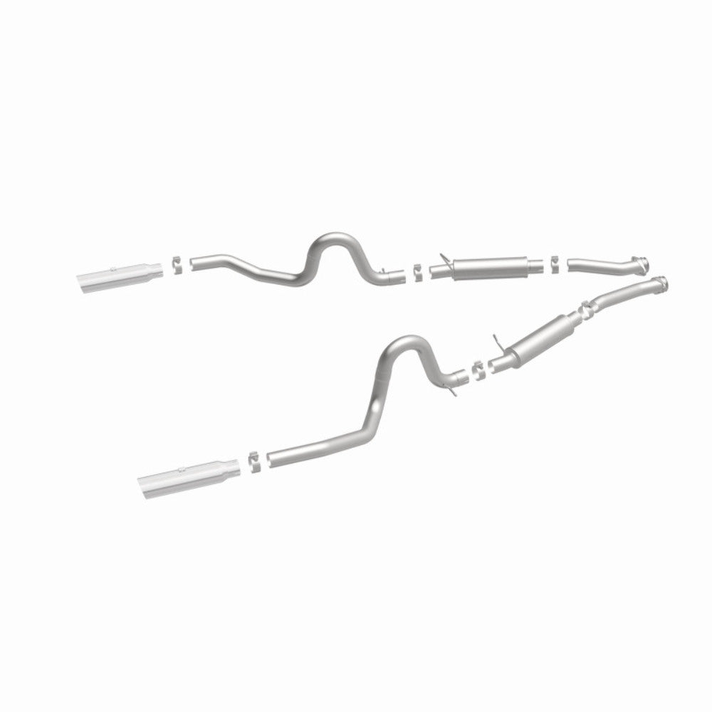 MagnaFlow cat-back exhaust system for 1996-1998 Ford Mustang stainless steel polished 15677