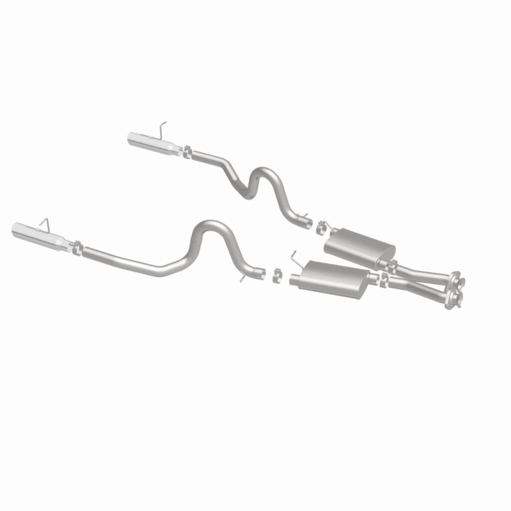 MagnaFlow cat-back exhaust system for 1996-1998 Ford Mustang stainless steel polished 15638