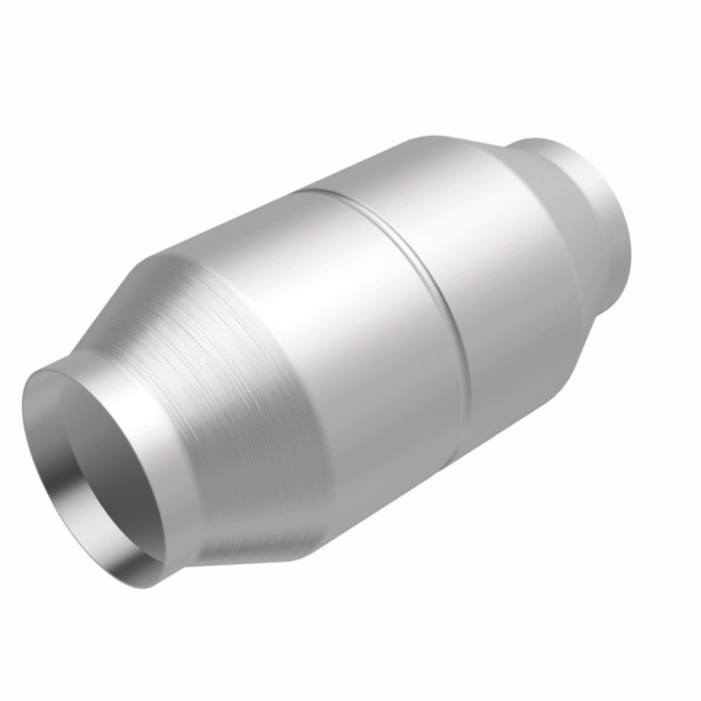 MagnaFlow universal catalytic converter 5 inch inlet/outlet stainless steel CARB compliant OBDII 60112