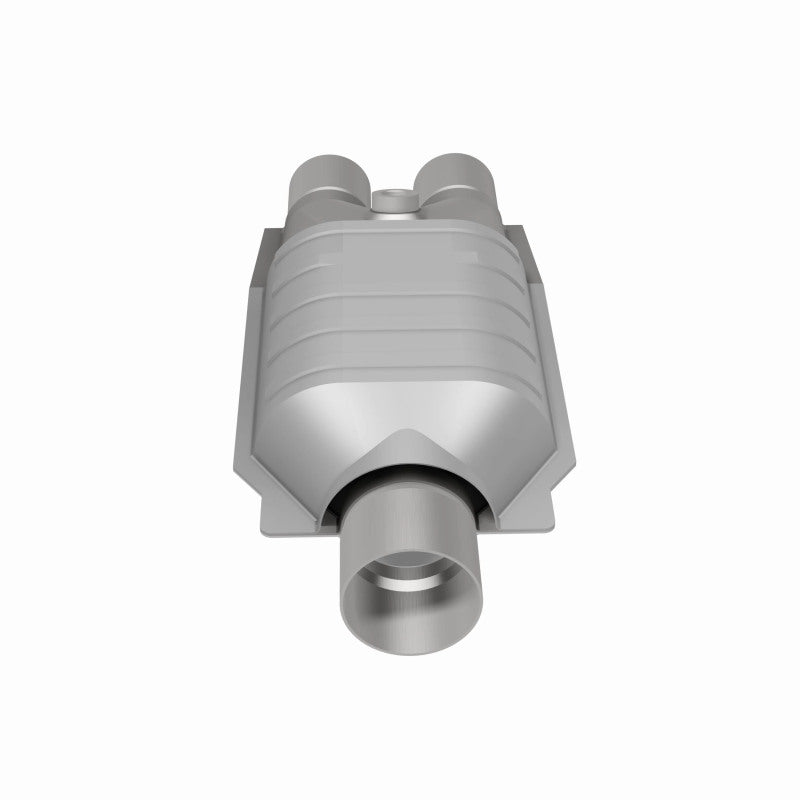 MagnaFlow universal catalytic converter driver side 2.5 inch inlet/outlet stainless steel CARB compliant 3391037
