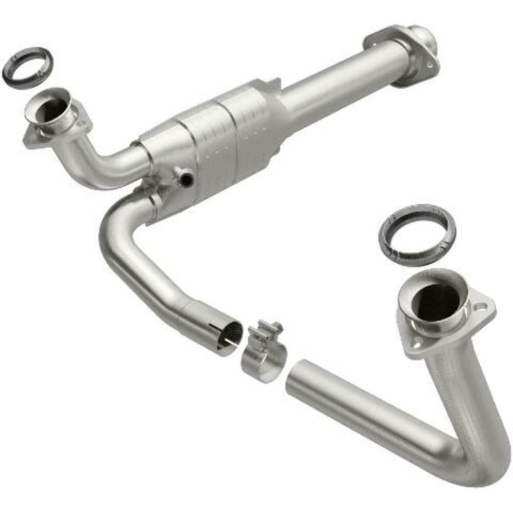 MagnaFlow direct-fit catalytic converter fits 1994-1995 Chevrolet C1500, Chevrolet K1500, and additional vehicles and 1994 Chevrolet GM Blazer stainless steel CARB compliant 23256