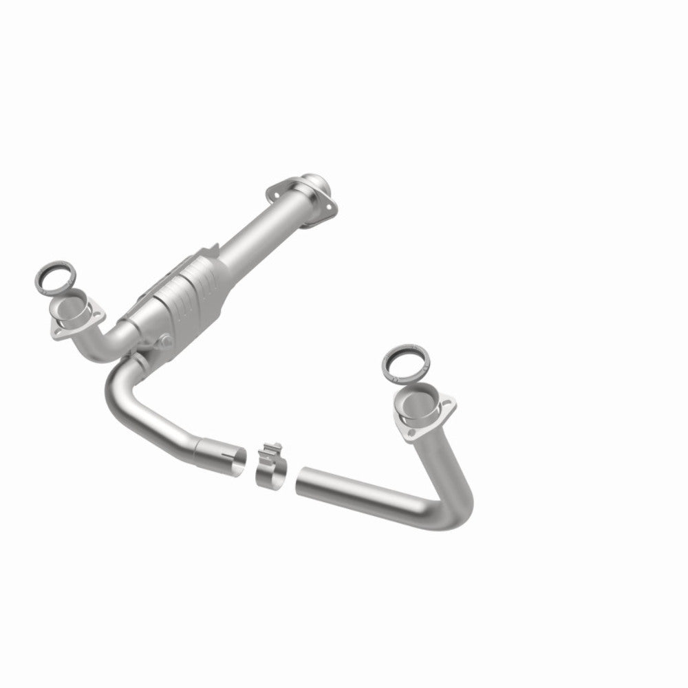 MagnaFlow direct-fit catalytic converter fits 1994-1995 Chevrolet C1500, Chevrolet K1500, and additional vehicles and 1994 Chevrolet GM Blazer stainless steel CARB compliant 23256