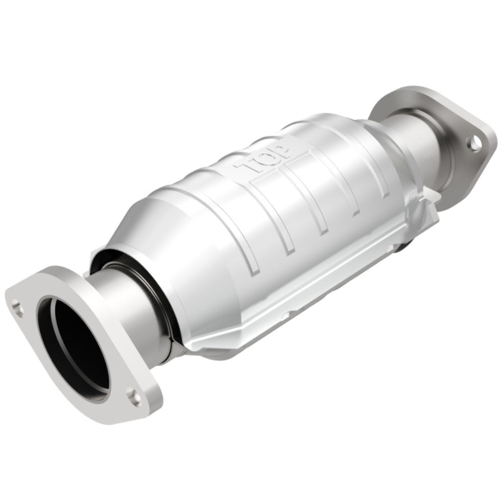 MagnaFlow direct-fit catalytic converter for 1995-1996 Infiniti stainless steel Federal EPA compliant OBDII 23744