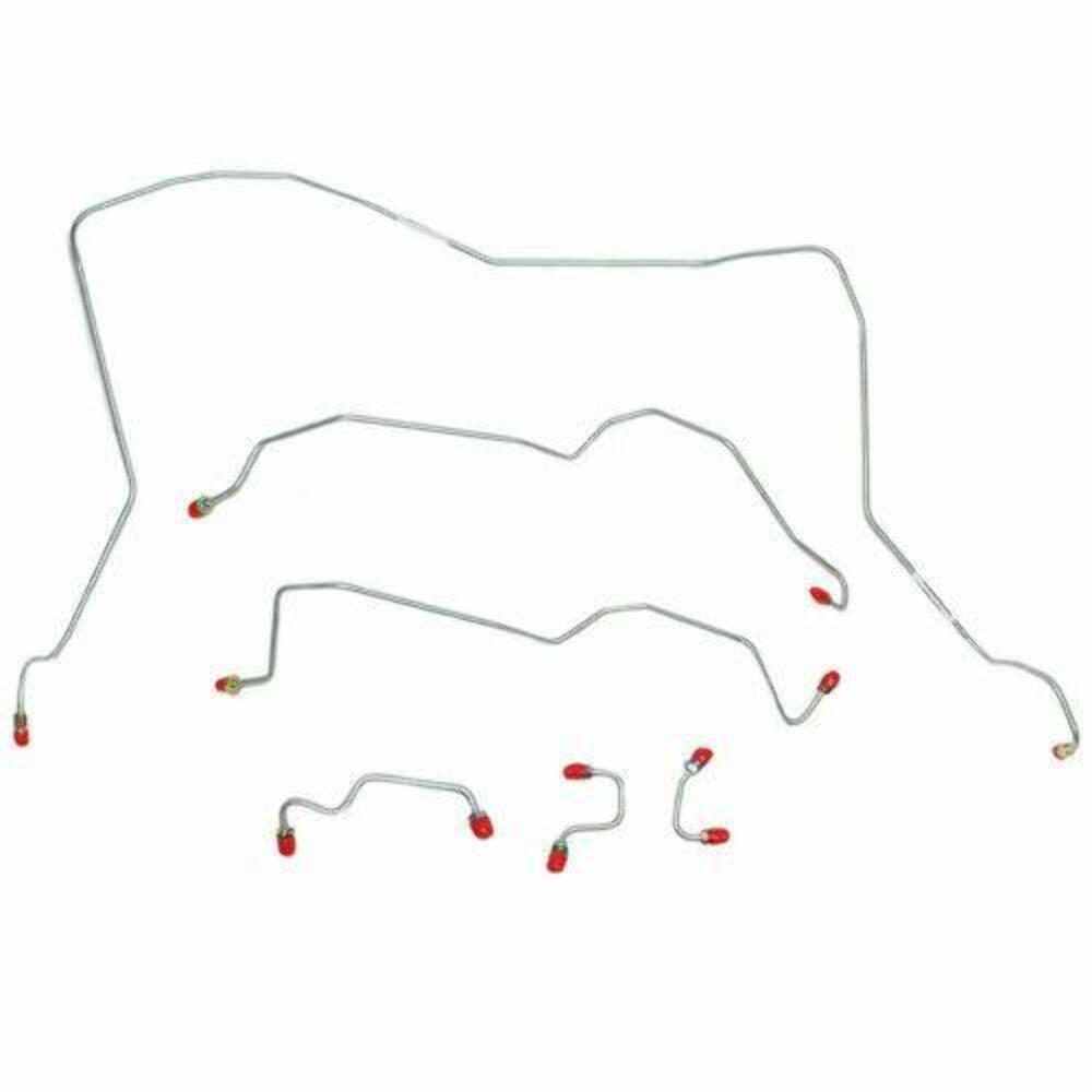 Complete Brake Line Kit for 1995-1997 Dodge Ram 1500 ABS 4WD short bed stainless steel