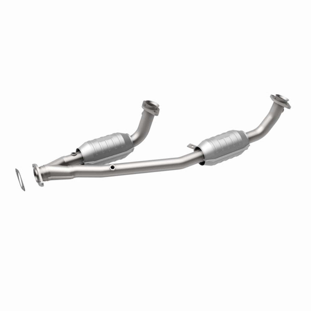 MagnaFlow direct-fit catalytic converter for 1995-1997 Ford stainless steel Federal EPA compliant OBDII 23353