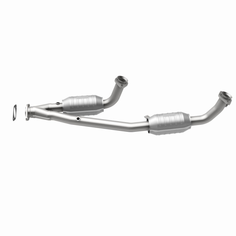 MagnaFlow direct-fit catalytic converter for 1995-1997 Ford stainless steel Federal EPA compliant OBDII 23353