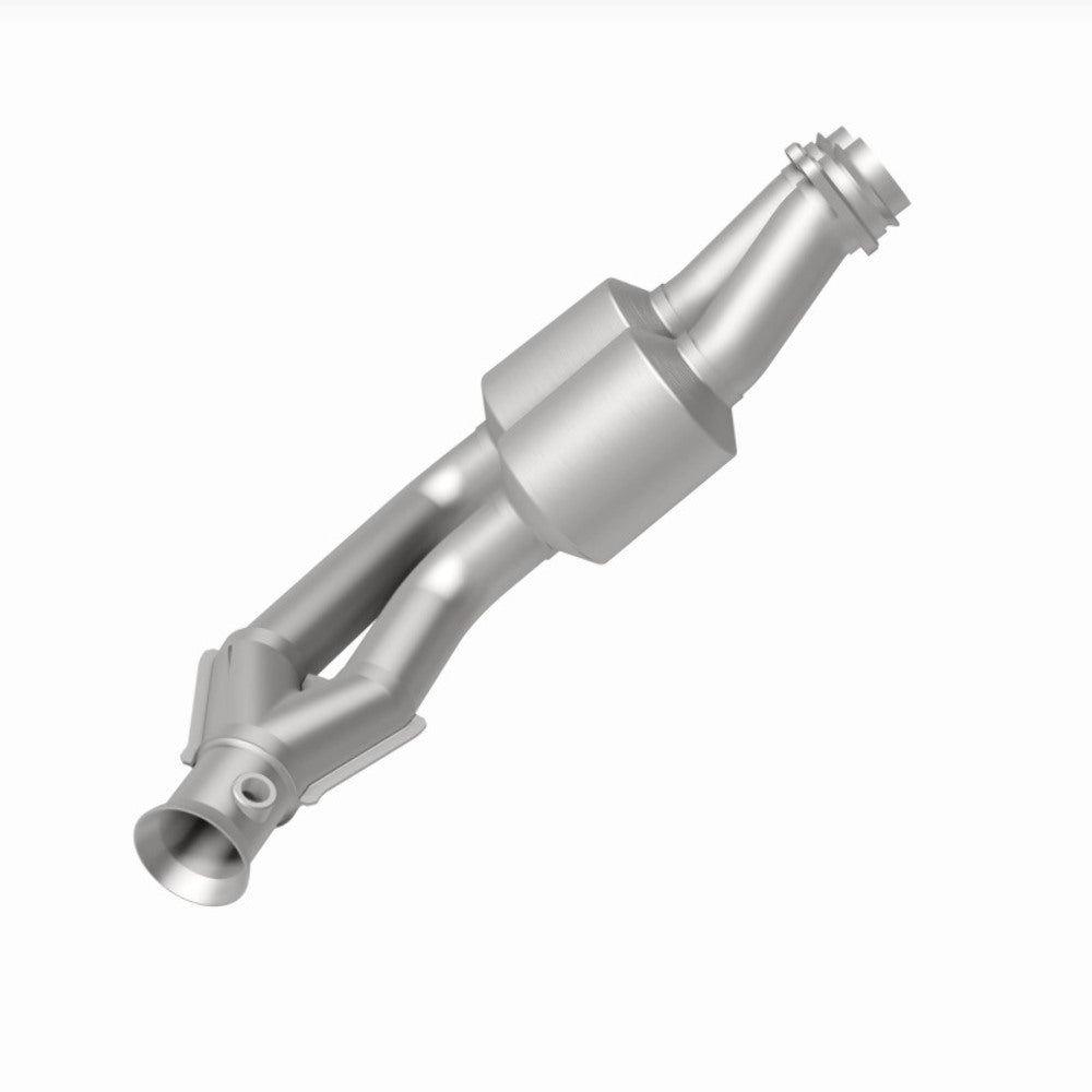 MagnaFlow direct-fit catalytic converter fits 1990-1997 Jaguar Vanden Plas 4.0L and 1990-1997 Jaguar XJ6 4.0L stainless steel Federal EPA compliant OBDII 24226