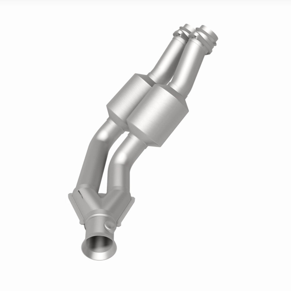 MagnaFlow direct-fit catalytic converter fits 1990-1997 Jaguar Vanden Plas 4.0L and 1990-1997 Jaguar XJ6 4.0L stainless steel Federal EPA compliant OBDII 24226