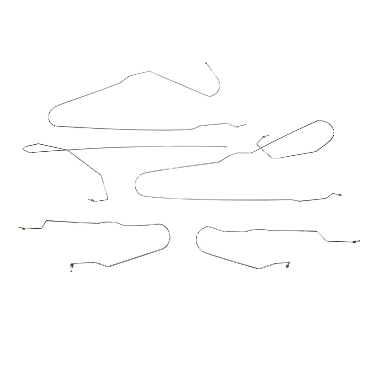 Intermediate Brake Line Kit for 1995-1997 Lincoln Town Car stainless steel