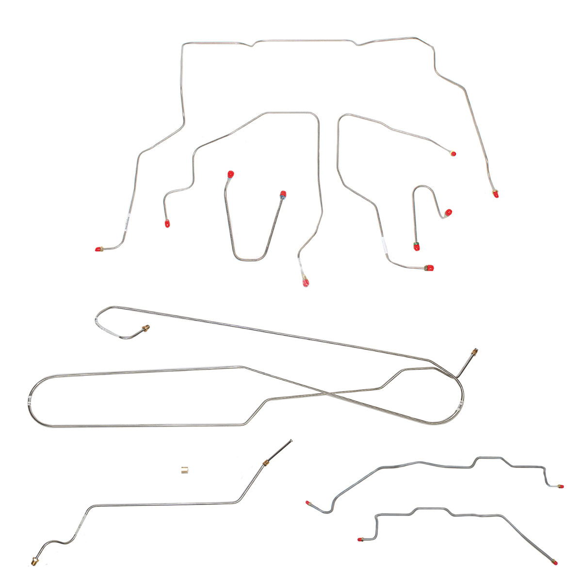 Replacement Line for 1995-1998 GM 1500 Truck, , Ext. Cab w/, non-Dually Axle 4WD short bed stainless steel