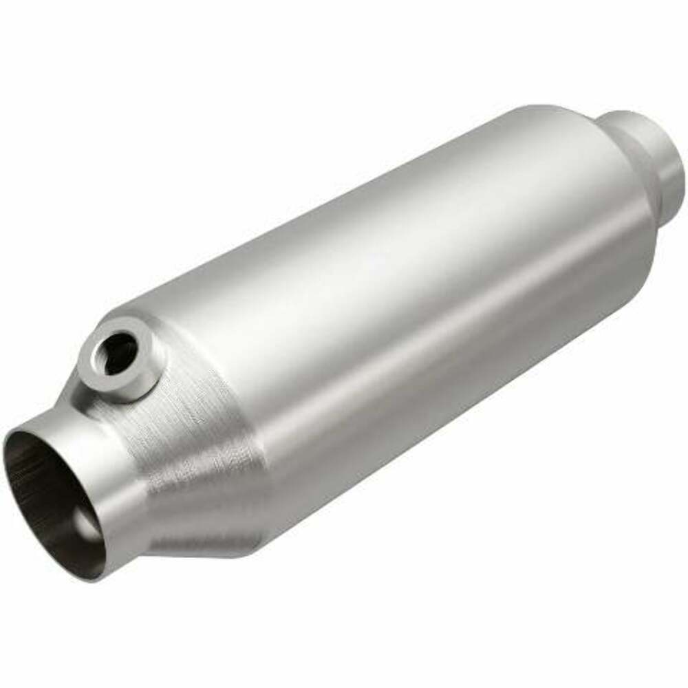 MagnaFlow universal catalytic converter 2.5 inch inlet/outlet stainless steel CARB compliant OBDII 4451336