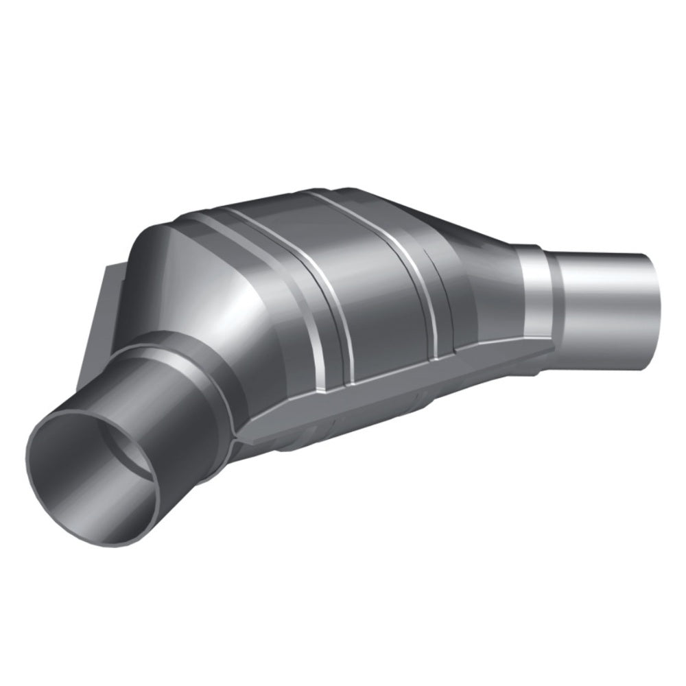 MagnaFlow universal catalytic converter 2 inch inlet/outlet stainless steel CARB compliant 444084