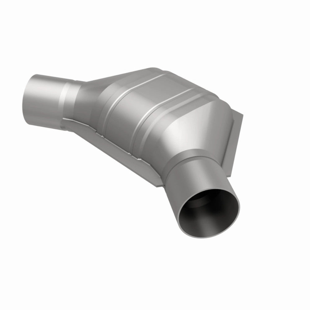 MagnaFlow universal catalytic converter 2 inch inlet/outlet stainless steel CARB compliant 444084