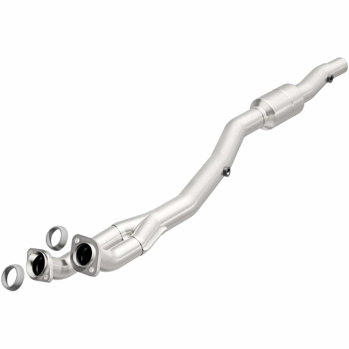 MagnaFlow direct-fit catalytic converter for 1996-1998 BMW 4.4L stainless steel CARB compliant 4481682