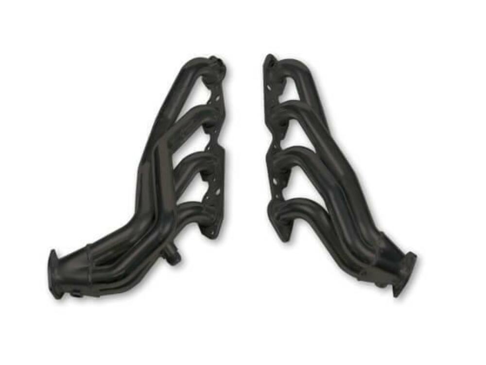 Hooker 1996-1998 Chevrolet C2500 Shorty Headers Super Competition 2021HKR for 1996-1998 Chevy black ceramic coated shorty