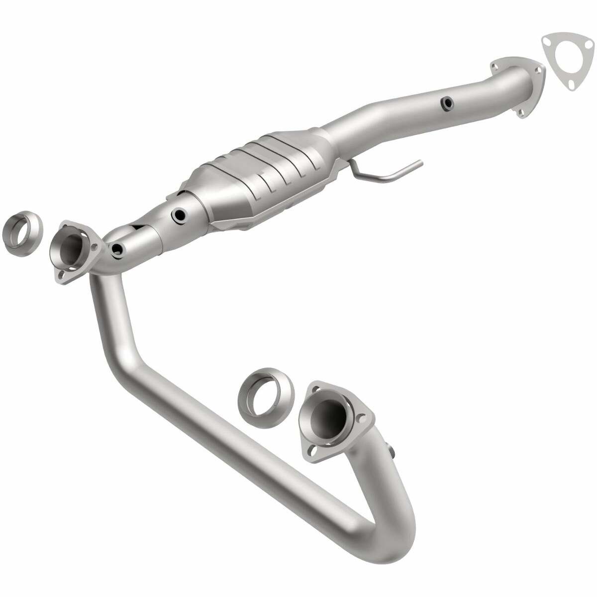 MagnaFlow direct-fit catalytic converter for 1996-1999 Chevy 4.3L stainless steel CARB compliant 4451410