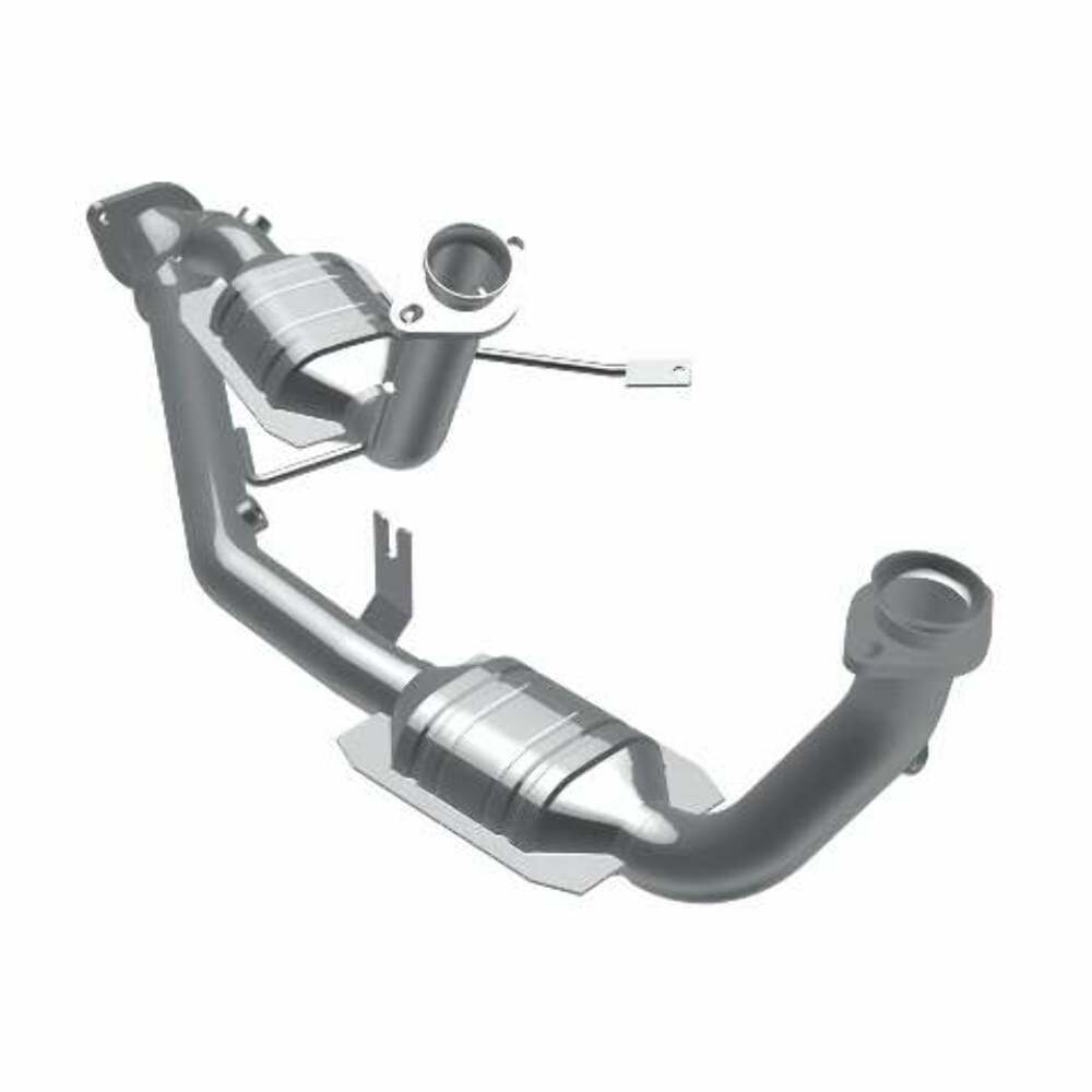 MagnaFlow direct-fit catalytic converter for 1996-1999 Ford stainless steel CARB compliant 444023