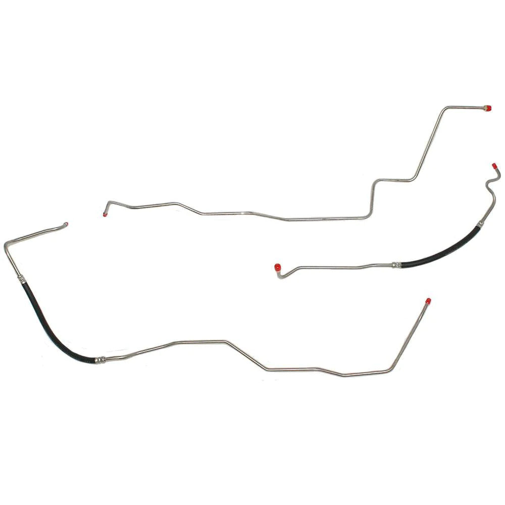 Transmission Cooler Lines for 1996-1999 Chevy Tahoe V8 4L60 stainless steel