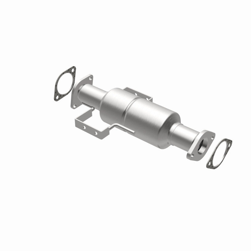 MagnaFlow direct-fit catalytic converter fits 1995-1999 Mitsubishi Eclipse and 1995-1998 Eagle Talon. Avoid potential exhaust leaks by using the included gaskets to get a proper se