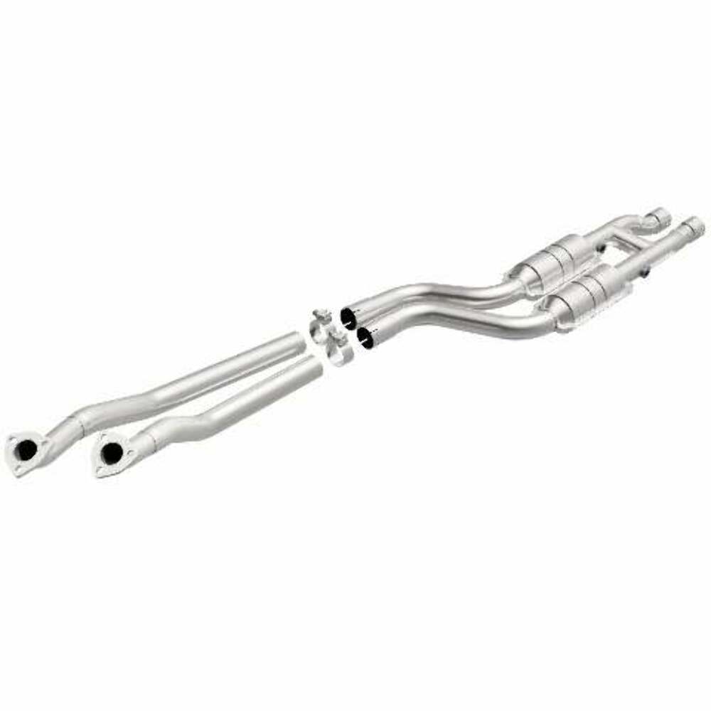 MagnaFlow direct-fit catalytic converter for 1997-1998 BMW driver side stainless steel CARB compliant 24022