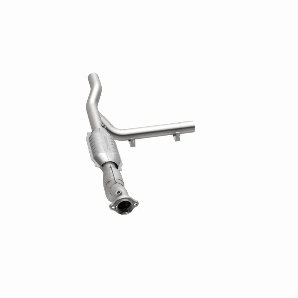 MagnaFlow direct-fit catalytic converter for 1997-1998 Ford F-150 passenger side stainless steel Federal EPA compliant OBDII 23345