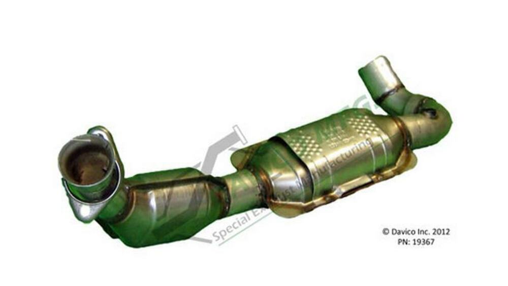 t 1997-1998 Ford F-250 Catalytic Converter 19367 Davico Mfg