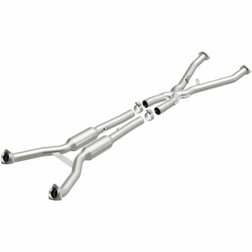 MagnaFlow direct-fit catalytic converter for 1997-1999 Chevy Corvette 5.7 inch inlet/outlet stainless steel CARB compliant