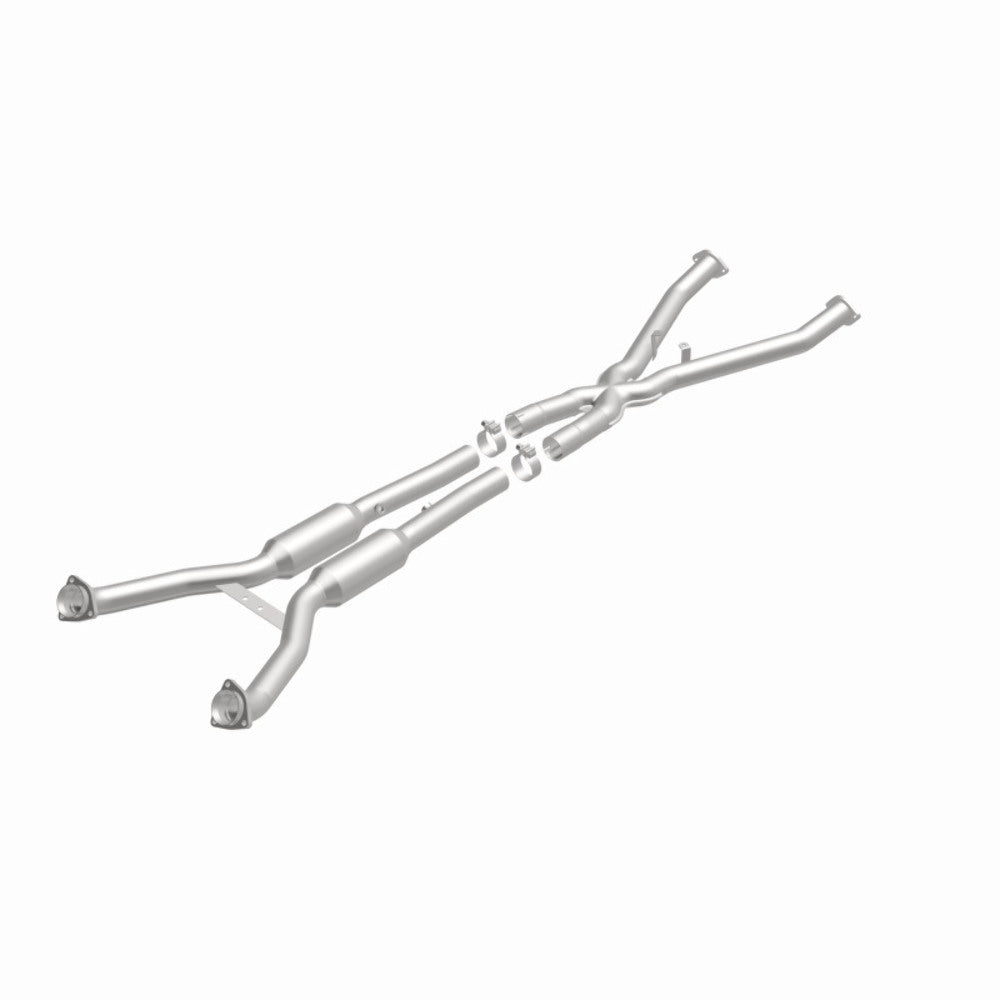 MagnaFlow direct-fit catalytic converter for 1997-1999 Chevy Corvette 5.7 inch inlet/outlet stainless steel CARB compliant
