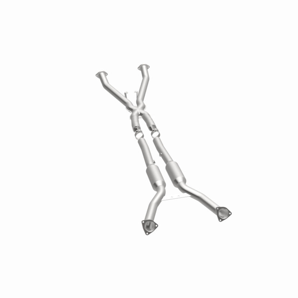 MagnaFlow direct-fit catalytic converter for 1997-1999 Chevy Corvette 5.7 inch inlet/outlet stainless steel CARB compliant