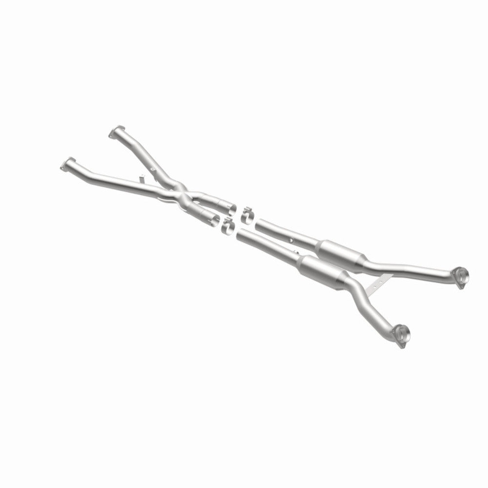 MagnaFlow direct-fit catalytic converter for 1997-1999 Chevy Corvette 5.7 inch inlet/outlet stainless steel CARB compliant