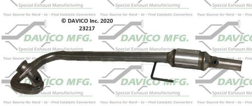 t 1997-1999 Jeep Wrangler Catalytic Converter 23217 Davico Mfg