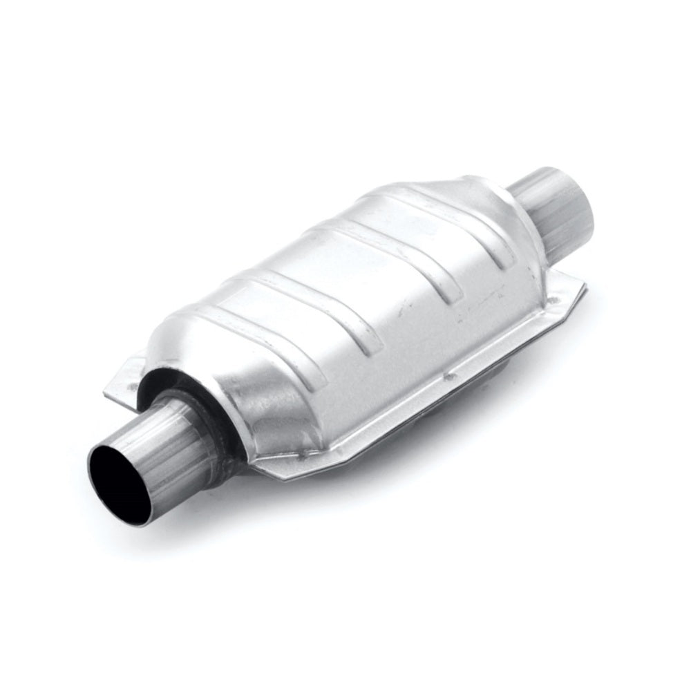 MagnaFlow universal catalytic converter 2 inch inlet/outlet stainless steel CARB compliant 441004